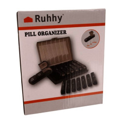 Organizer för mediciner - 7 dagars Ruhhy 24287
