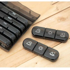 Organizer för mediciner - 7 dagars Ruhhy 24287