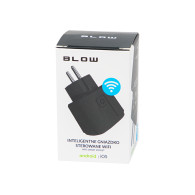 72-076- Smarta WiFi-styrd uttag Tuya V3 svart