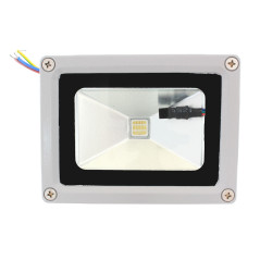 ZD48 Halogenstrålkastare med LED 9,6w RGB