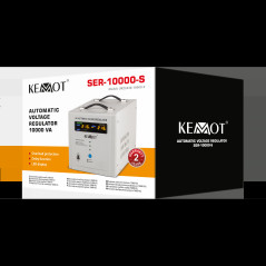 Automatisk spänningsstabilisator KEMOT SER-10000-S, precision 8% | HandlaSmidigt.se