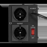 Automatisk spänningsstabilisator KEMOT SER-2000-W, precision 8%