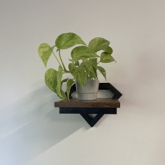 Väggmonterad hylla Ruhhy 24253