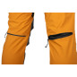 Spodnie robocze OUTDOOR, 4 way stretch, musztardowe, rozmiar S