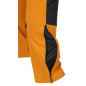 Spodnie robocze OUTDOOR, 4 way stretch, musztardowe, rozmiar L