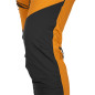 Spodnie robocze OUTDOOR, 4 way stretch, musztardowe, rozmiar L