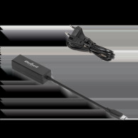 Universalnätadapter Rebel med 12 kontakter 90 W 15-20 V automatisk med Power Delivery-funktion.