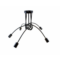 ZD74A Modern taklampa 5 svart