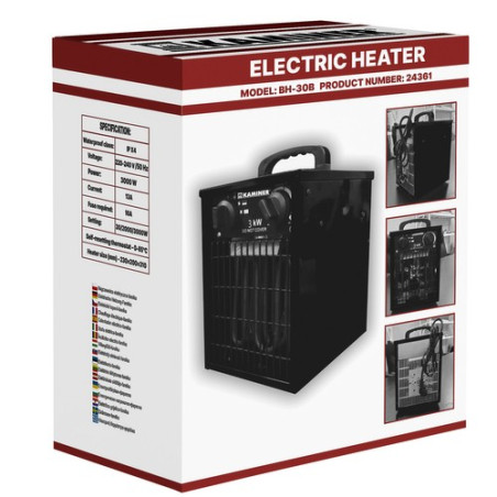 Elektrisk värmefläkt - Kaminer 24361