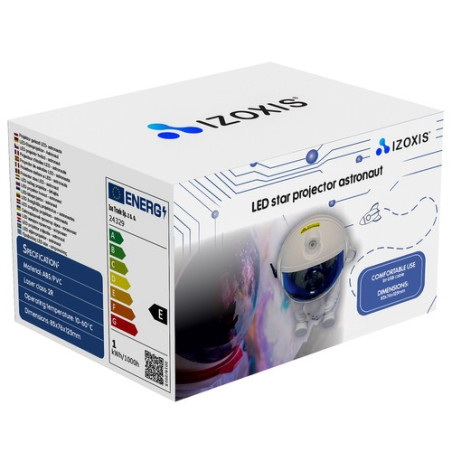 Projektor stjärnor LED- astronaut Izoxis 24329