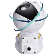 Projektor stjärnor LED- astronaut Izoxis 24329