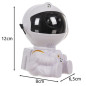 Projektor stjärnor LED- astronaut Izoxis 24329