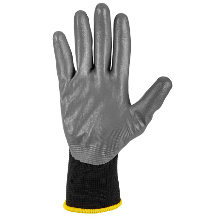 Arbetshandskar, polyester belagd med nitril, 4131X, storlek 10