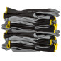 Arbetshandskar, polyester belagd med nitril, 4131X, storlek 10