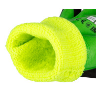 Arbetshandskar fodrade, polyester belagd med latex (2 lager), 3241X, storlek 8
