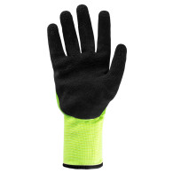 Arbetshandskar fodrade, polyester belagd med latex (2 lager), 3241X, storlek 11