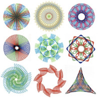Ritset för att rita - spirograf Maaleo 24346