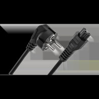Kabel zasilający 'koniczynka' do laptopa 5m