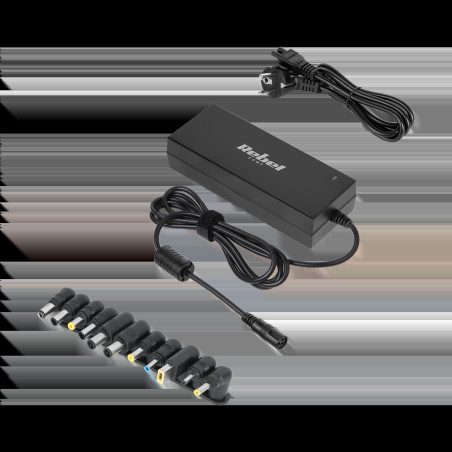 Universal adapter Rebel med 11 olika kontakter 120 W 12-19,5 V automatisk | HandlaSmidigt.se