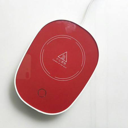 DA26C Elektrisk muggvärmare röd