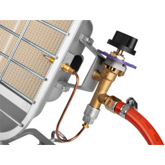 Gasstrålvärmare för gasflaska 4600W