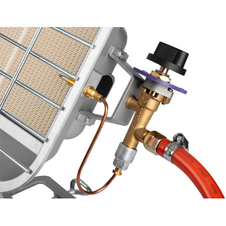 Gasstrålvärmare för gasflaska 4600W