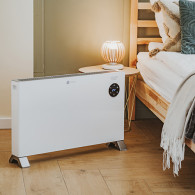 AD 7752 Konvektorradiator med LCD och fjärrkontroll