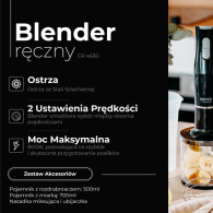 CR 4630 Handblender - set