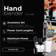 CR 4630 Handblender - set