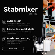 CR 4630 Handblender - set