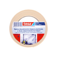 Tejpfilm dubbelhäftande 5m:19mm, vit. Art.nr 62403-00002-01