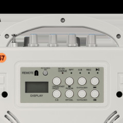 Mikrofon med förstärkare bärbar uppsättning SH222UBT