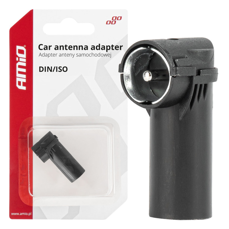 Adapterantenn reduktion DIN ISO vinklad kontakt AMIO-03968