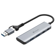 ADAPTER TRACER A-5, USB Type-C till USB-A, 2x USB-A + 2x USB-C