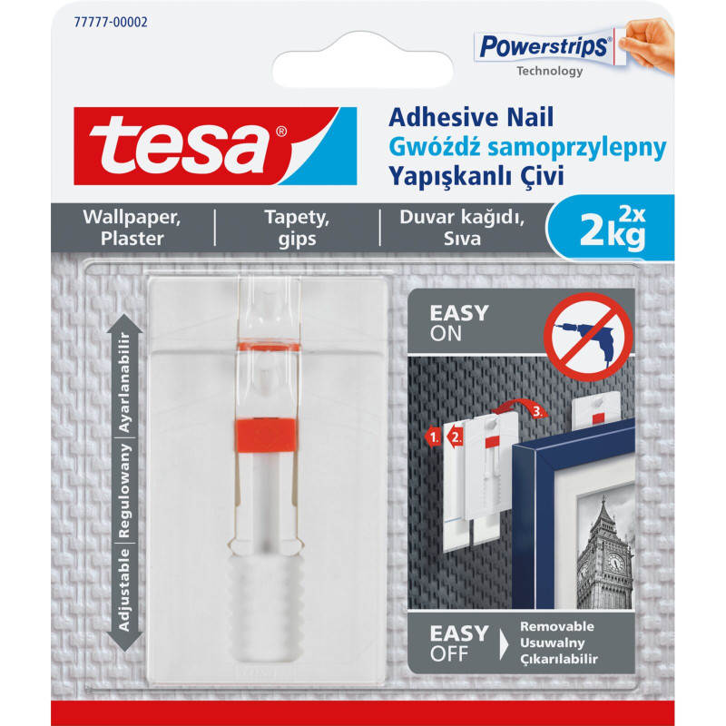 Spikar självbärande 2 st 2 kg f.d. (+6 st (h7777702) [beskrivning tjeckiska/slovakiska, polska]