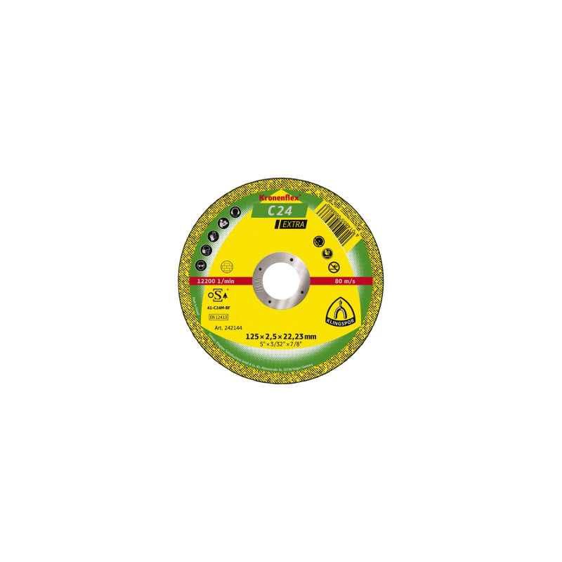 Skivskärningsskiva - sten c24extra 230*3,0*22 st.1(45448a)