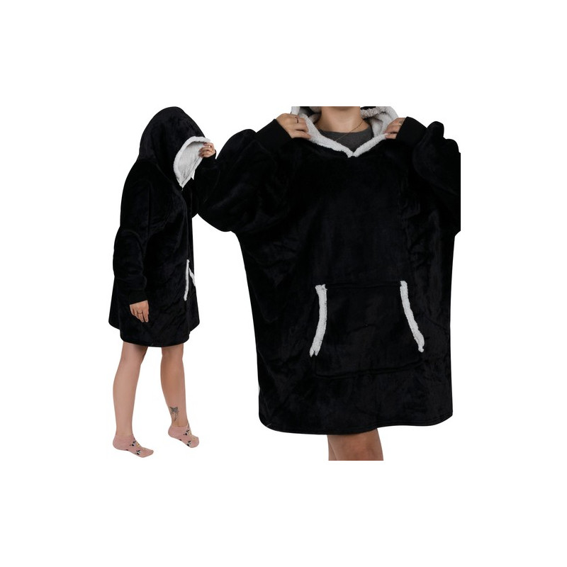 Tröja XXL - svart filt Ruhhy 24403