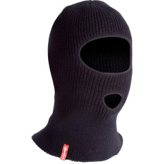 Balaclavas akryl. svart. l102050s, två hål, 12 st, ce, Lahti