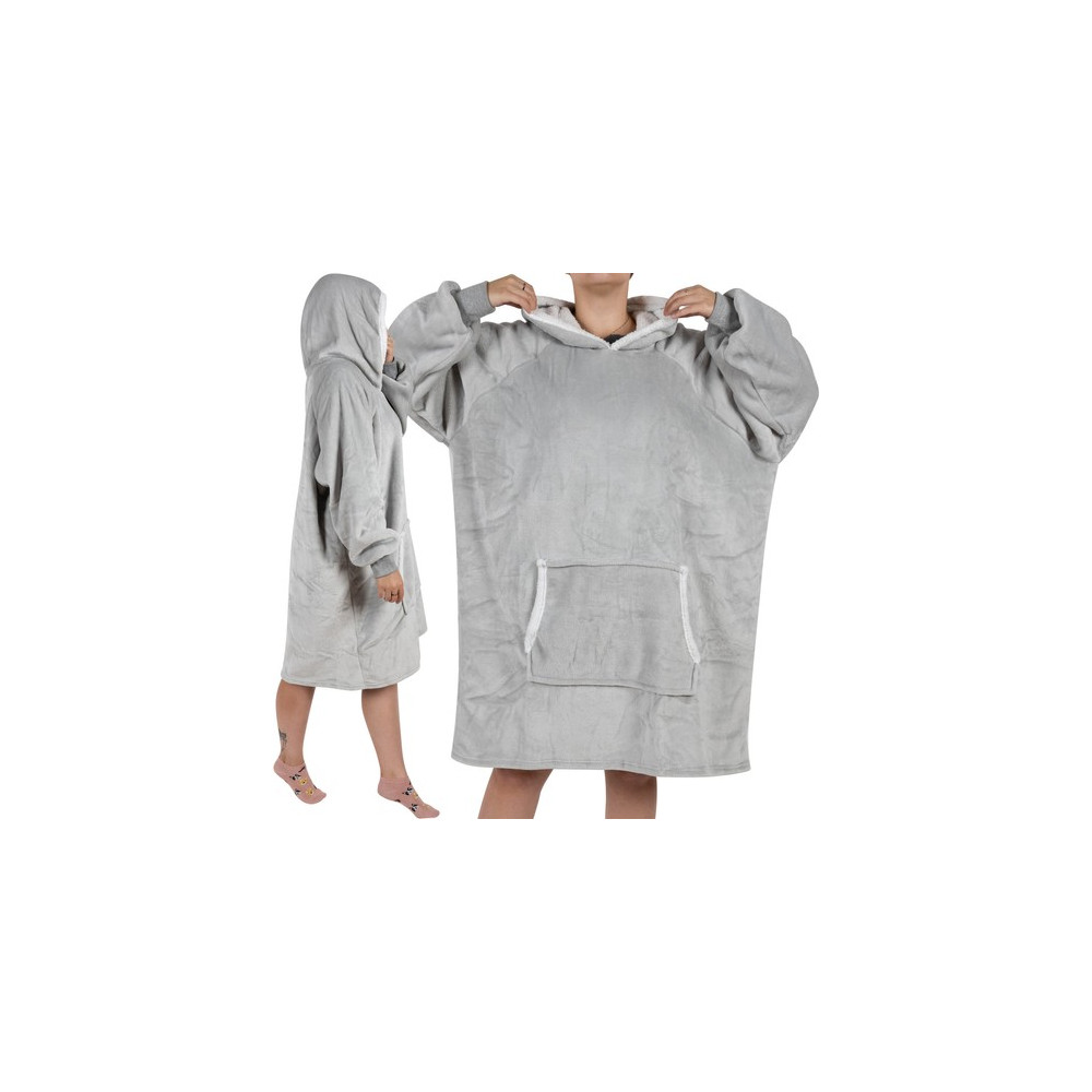 Bluza XXL - koc szary Ruhhy 24402