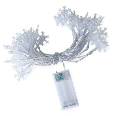DA324 LED-julljus 3m snöflingor