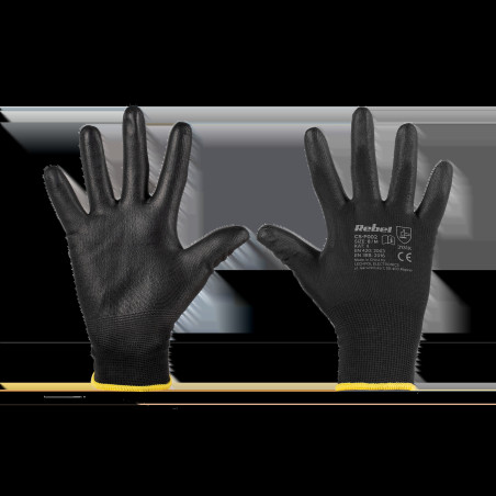 Arbetshandskar i polyuretan CS-P002 storlek 8 M (12 st.)