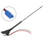 22-669- Bilantenn till Opel Astra H Vectra, mast 40 cm.