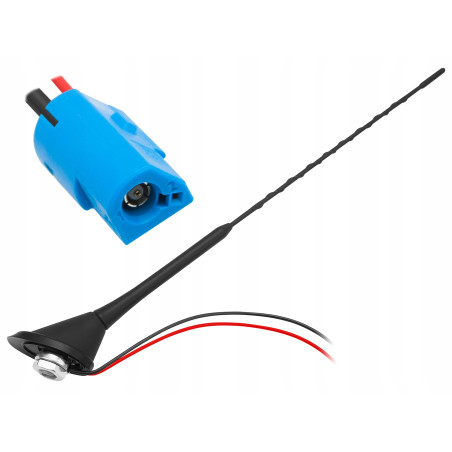22-669- Bilantenn till Opel Astra H Vectra, mast 40 cm.