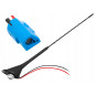 22-669- Bilantenn till Opel Astra H Vectra, mast 40 cm.