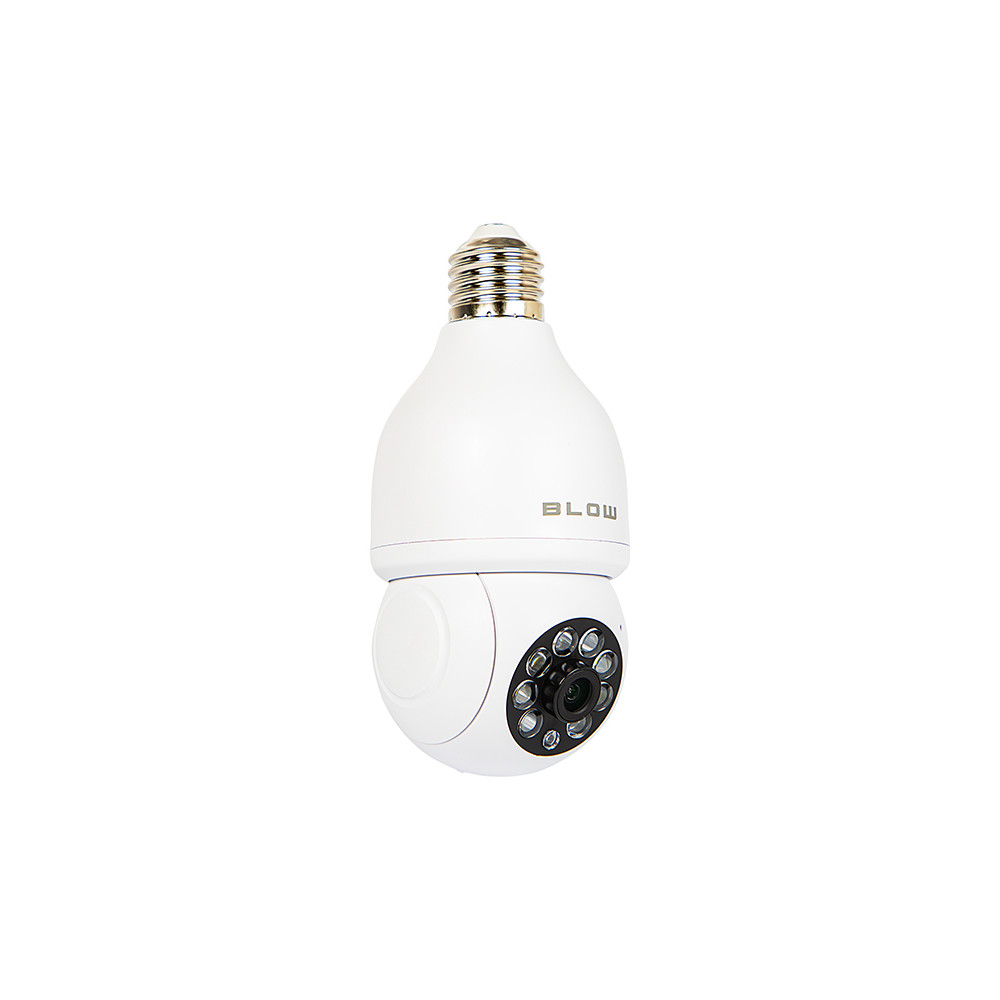 78-653- Kamera med wifi från Tuya, 3MP glödlampa T-833, roterande PTZ