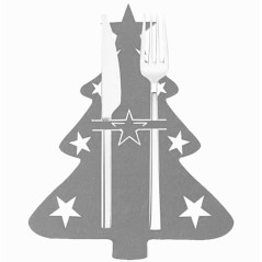 BQ86B Bestickfickor 6 st gran grå