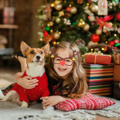 BQ89 Pappersglasögon jul