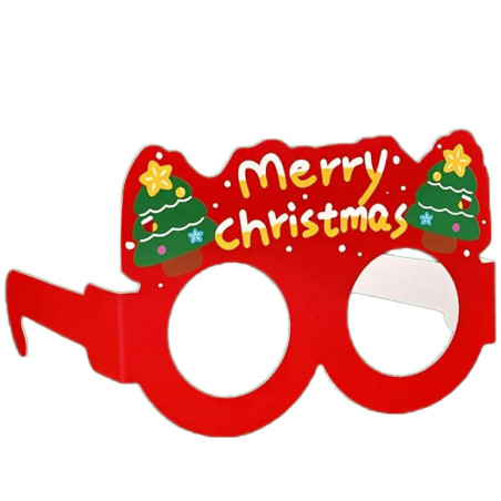 BQ89A Pappersjulglasögon för barn
