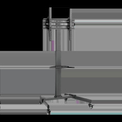 Mobil TV-fäste - stativ med hylla