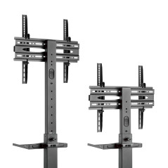 Mobil TV-fäste - stativ med hylla